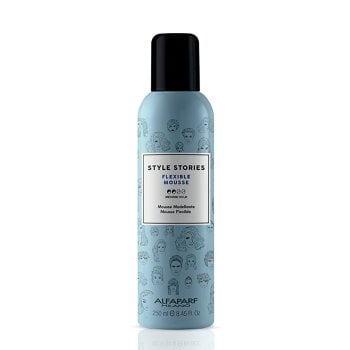 ALFAPARF STYLE STORIES FLEXIBLE MOUSSE 250 ml - Mousse modellante flessibile. Tenuta media