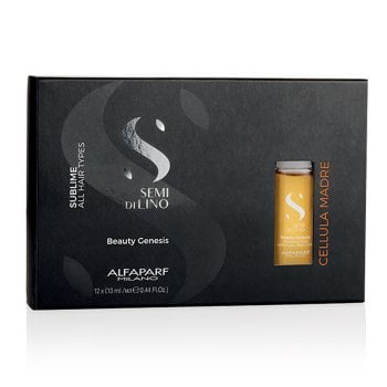 ALFAPARF SEMI DI LINO SUBLIME CELLULA MADRE BEAUTY GENESIS 12fl x 13ml / 0.43 Fl.Oz