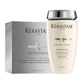KERASTASE KIT DENSIFIQUE FEMME (BAIN DENSITE 250 ml + 30 VIALS x 6ml / 0.20 Fl.Oz) 
