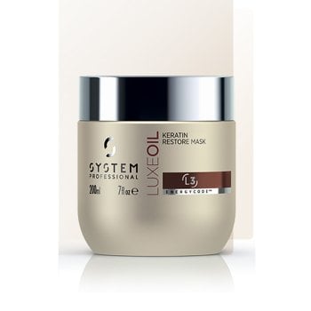 WELLA SYSTEM PROFESSIONAL LUXE OIL KERATIN RESTORE MASK 200 ml / 6.76 Fl.Oz