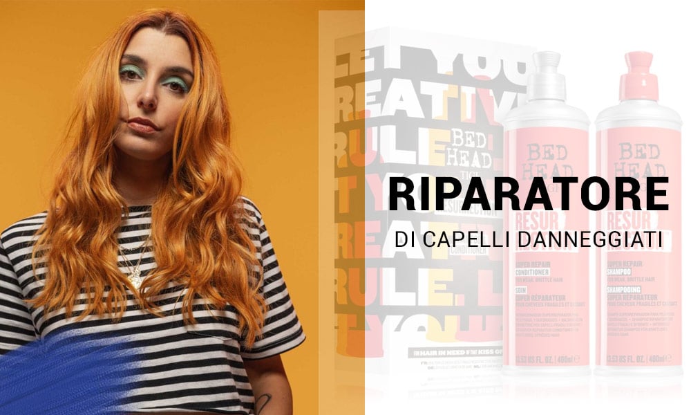TIGI BED HEAD RESURRECTION - CAPELLI DANNEGGIATI/SFIBRATI