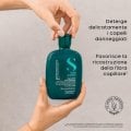 ALFAPARF SEMI DI LINO REPARATIVE SHAMPOO LOW 250 ml - Shampoo ristrutturante per capelli danneggiati e sfibrati