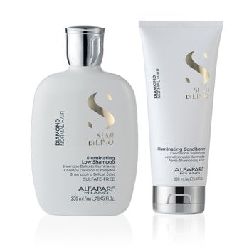 KIT ALFAPARF - SEMI DI LINO DIAMOND SHAMPOO 250 ML E CONDITIONER 200 ML