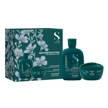 KIT ALFAPARF - SEMI DI LINO RECONSTRUCTION SHAMPOO 250 ML E MASK 200 ML