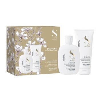 ALFAPARF SEMI DI LINO DIAMOND SHAMPOO 250 ML E CONDITIONER 200 ML - Capelli morbidi e luminosi