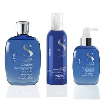 KIT ALFAPARF - SEMI DI LINO VOLUME (SHAMPOO 250 ML-COND 200 ML-SPRAY 125 ML)