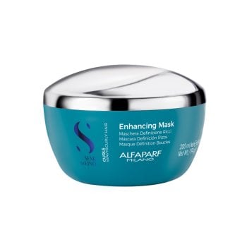 ALFAPARF SEMI DI LINO CURLS ENHANCING MASK 200 ml - Maschera super idratante per definire i capelli ricci e mossi
