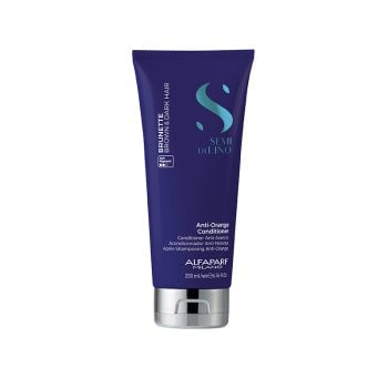 ALFAPARF SEMI DI LINO BRUNETTE ANTI-ORANGE LOW CONDITIONER 200 ml - Conditioner anti arancio per capelli castani