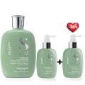 KIT ALFAPARF - TRATTAMENTO SCALP RENEW ANTI HAIR LOSS SHAMPOO + TONIC + TONIC 50% FREE