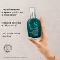 ALFAPARF SEMI DI LINO ANTI DAMAGE SHIELD CREAM 125 ml - Crema ristrutturante per capelli danneggiati da medi a spessi