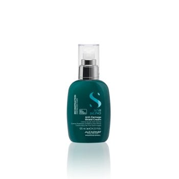 ALFAPARF SEMI DI LINO ANTI DAMAGE SHIELD CREAM 125 ml - Crema ristrutturante per capelli danneggiati da medi a spessi
