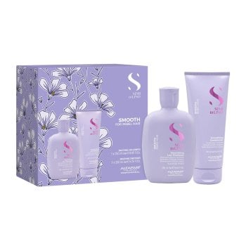 ALFAPARF SEMI DI LINO SMOOTH SHAMPOO 250 ML E MASK 200 ML - Trattamento anticrespo