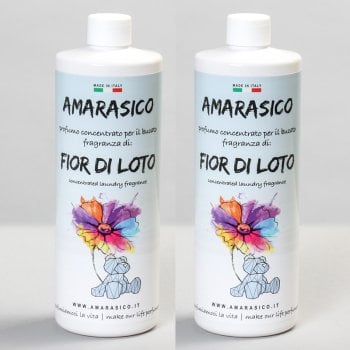 AMARASICO ESENCIA PARA LAVANDERÍA FIOR DI LOTO 500ml - MULTIPACK 2 PZ