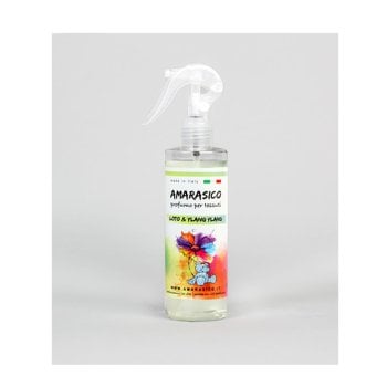 AMARASICO SPRAY PER TESSUTI FIOR DI LOTO E YLANG YLANG 250 ML.