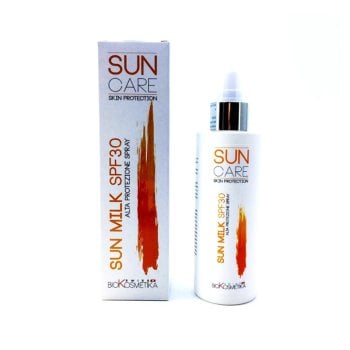 BIOKOSMETIKA SUNCARE MILK SPRAY SPF30 150 ml / 5.00 Fl.Oz - Latte solare spray Protezione alta