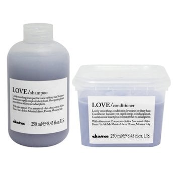 KIT DAVINES - ESSENTIAL ANTICRESPO/LISCIO - SMOOTH SHAMPOO 250 ML - SMOOTH CONDITIONER 250 ML