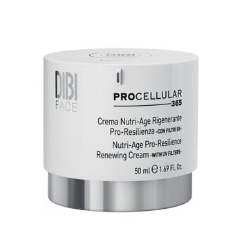DIBI MILANO PRO-CELLULAR 365 CREMA NUTRI-AGE RIGENERANTE PRO-RESILIENZA CON FILTRI UV 50 ml / 1.72 Fl. Oz