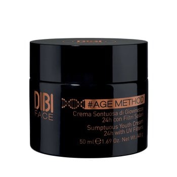 DIBI MILANO AGE METHOD - CREMA SONTUOSA DI GIOVINEZZA - 24H CON FILTRI SOLARI 50 ml / 1.72 Fl. Oz