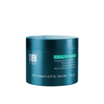 DIBI MILANO CELL REWIND CREMA ANTI-CELLULITE DRENANTE DETOX 200 ml / 6.9 Fl. Oz