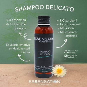 ESSENSATION SHAMPOO DELICATO 100 ml / 3.38 fl.oz