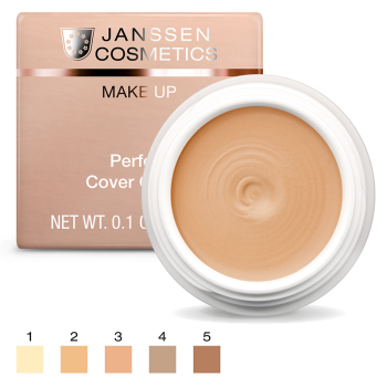 JANSSEN PERFECT COVER CREAM - CREMA CAMOUFLAGE ALTAMENTE COPRENTE (COLORAZIONE 01) - 5ML