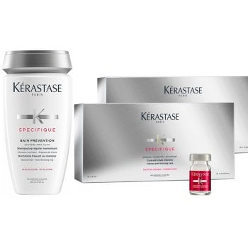 KERASTASE - PROGRAMMA ANTICADUTA 20 VIALS + BAIN PREVENTION