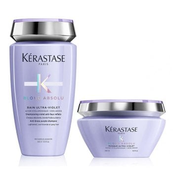 KERASTASE BLOND ABSOLU RITUEL ANTIGIALLO - BAIN ULTRA VIOLET E MASQUE ULTRA VIOLET