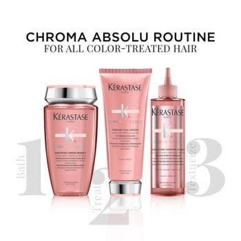 KERASTASE - CHROMA ABSOLU - BAIN RICHE RESPECT - FONDANT - SOIN ACIDE