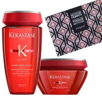 KERASTASE SOLEIL KIT SHAMPOO E MASQUE + POCHETTE GRATIS
