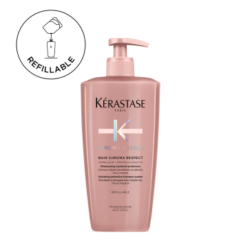 KERASTASE CHROMA BAIN RICHE RESPECT 500 ml / 16.90 Fl.Oz