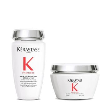 KERASTASE PREMIERE BAIN DECALCIFIANT REPARATEUR 250 ml - MASQUE FILLER REPARATEUR 200 ml
