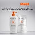 KERASTASE NUTRITIVE REFILL BAIN SATIN RICHE 500 ml - Shampoo per capelli secchi/molto secchi da medi a spessi
