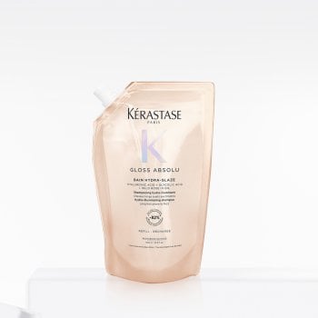 KERASTASE GLOSS ABSOLU BAIN HYDRA GLAZE REFILL 500 ml / 16.90 Fl.Oz