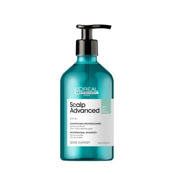 L'OREAL SERIE EXPERT SCALP ADVANCE SHAMPOO ANTI GRASS OILINESS 500 ml / 16.9 Fl.Oz