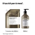 L'OREAL SERIE EXPERT ABSOLUT REPAIR MOLECULAR REFILL SHAMPOO 500 ml - Shampoo ricostruzione molecolare