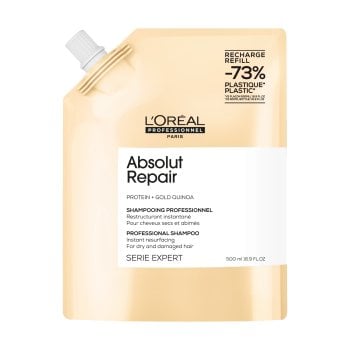 L'OREAL SERIE EXPERT ABSOLUT REPAIR REFILL SHAMPOO 500 ml / 16.9 Fl.Oz