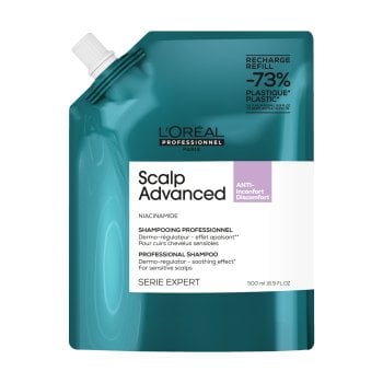 L'OREAL SERIE EXPERT SCALP ADVANCE REFILL SHAMPOO ANTI INCONFORT-DISCOMFORT 500 ml / 16.9 Fl.Oz