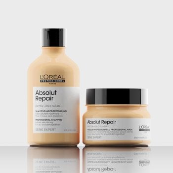 L'OREAL SERIE EXPERT ABSOLUT REPAIR KIT SHAMPOO-MASK 