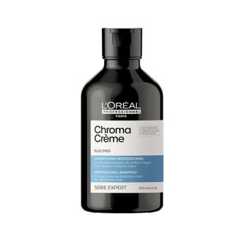 L'OREAL SERIE EXPERT CHROMA CREME SHAMPOO BLUE DYES 300 ml - Shampoo Blu per capelli castano da chiaro a medio