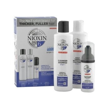 NIOXIN - SYSTEM 6 KIT 150 ml - Capelli Decolorati/ Trattati Chimicamente con Diradamento Avanzato