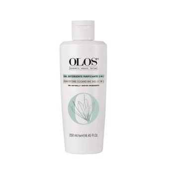 OLOS GEL DETERGENTE PURIFICANTE 2 IN 1 VISO 250 ml / 8.45 Fl.Oz