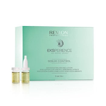 REVLON PROFESSIONAL EKSPERIENCE SEBUM CONTROL SOS SCALP BALANCING LOTION 12 fl x 7 ml / 0.34 Fl.Oz 