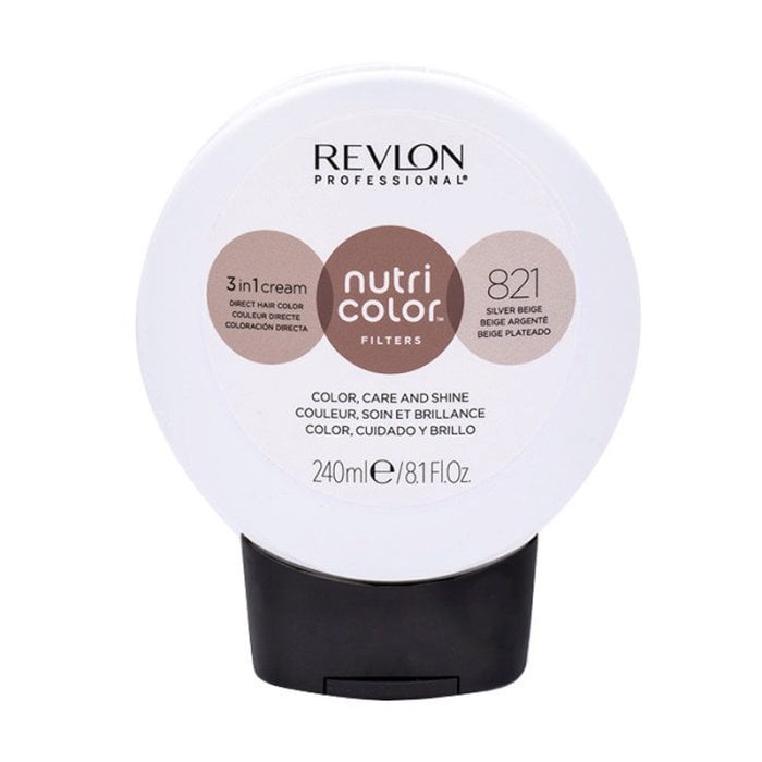 REVLON PROFESSIONAL NUTRI COLOR FILTERS 821 - BEIGE ARGENTO 240 ml / 8.10 Fl.Oz