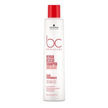 SCHWARZKOPF BC BONACURE CLEAN PERFORMANCE ARGININE REPAIR RESCUE SHAMPOO 250 ml / 8.45 Fl.Oz