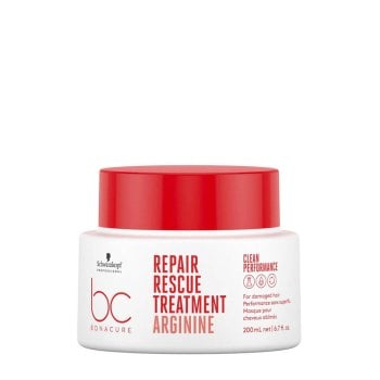 SCHWARZKOPF BC BONACURE CLEAN PERFORMANCE ARGININE REPAIR RESCUE TREATMENT 200 ml / 6.76 Fl.Oz