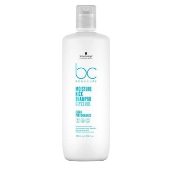 SCHWARZKOPF BC BONACURE CLEAN PERFORMANCE GLYCEROL MOISTURE KICK SHAMPOO 1000 ml / 33.8 Fl.Oz