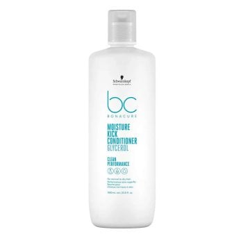 SCHWARZKOPF BC BONACURE CLEAN PERFORMANCE GLYCEROL  MOISTURE KICK CONDITIONER 1000 ml / 33.8 Fl.Oz