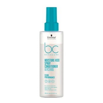 SCHWARZKOPF BC BONACURE CLEAN PERFORMANCE GLYCEROL MOISTURE KICK SPRAY CONDITIONER 200 ml / 6.76 Fl.Oz