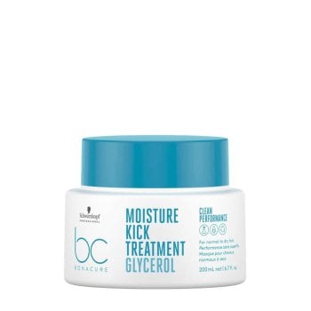 SCHWARZKOPF BC BONACURE CLEAN PERFORMANCE GLYCEROL MOISTURE KICK TREATMENT 200 ml / 6.76 Fl.Oz