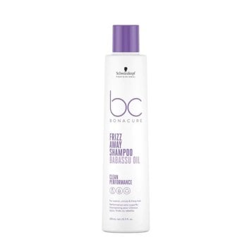 SCHWARZKOPF BC BONACURE CLEAN PERFORMANCE FRIZZ AWAY SHAMPOO 250 ml / 8.45 Fl.Oz